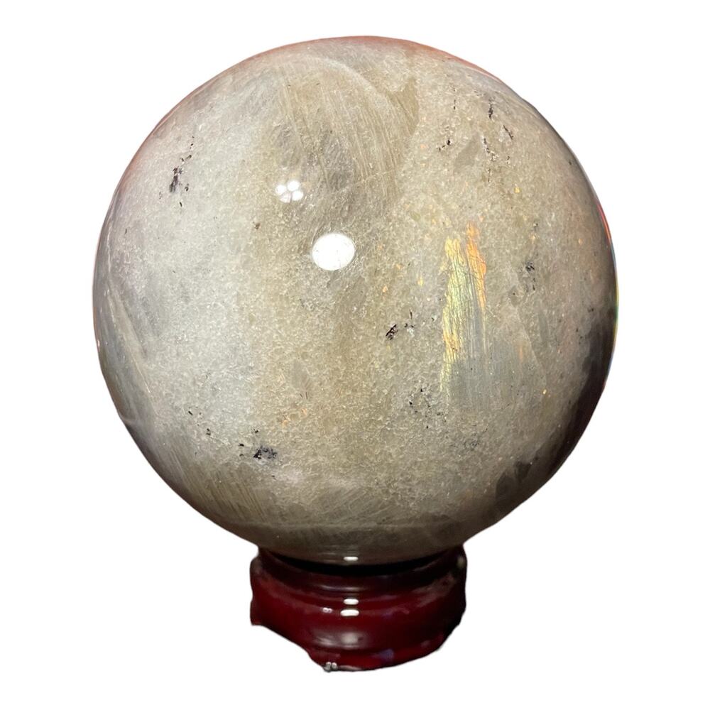 XL Labradorite Sphere - Picture 3 of 5